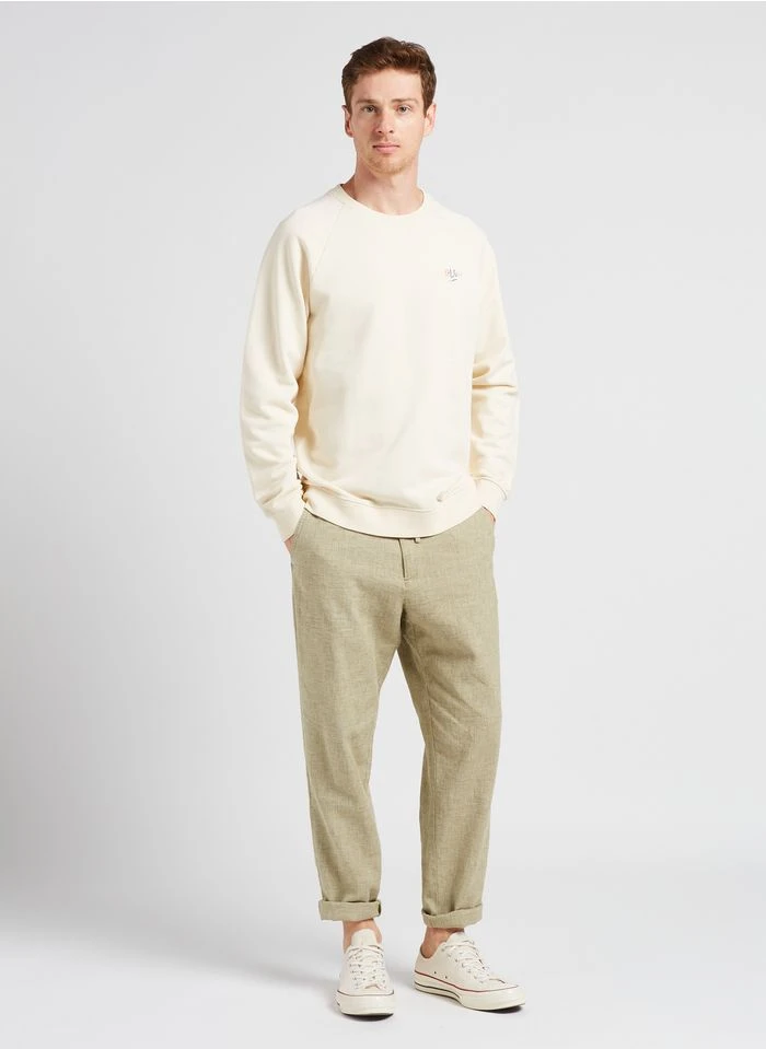 Selected Rechte Broek Biokatoenblend | Kaki 6 Selected Rechte Broek Biokatoenblend | Kaki - Afbeelding 4