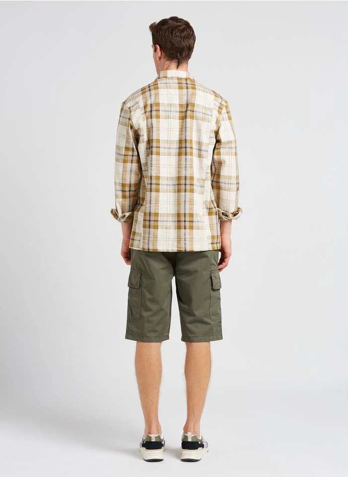 VIREE - Regular-fit T-shirt Van Biokatoen Met Ronde Hals En Borduursel | Beige 10 VIREE - Regular-fit T-shirt Van Biokatoen Met Ronde Hals En Borduursel | Beige - Afbeelding 8