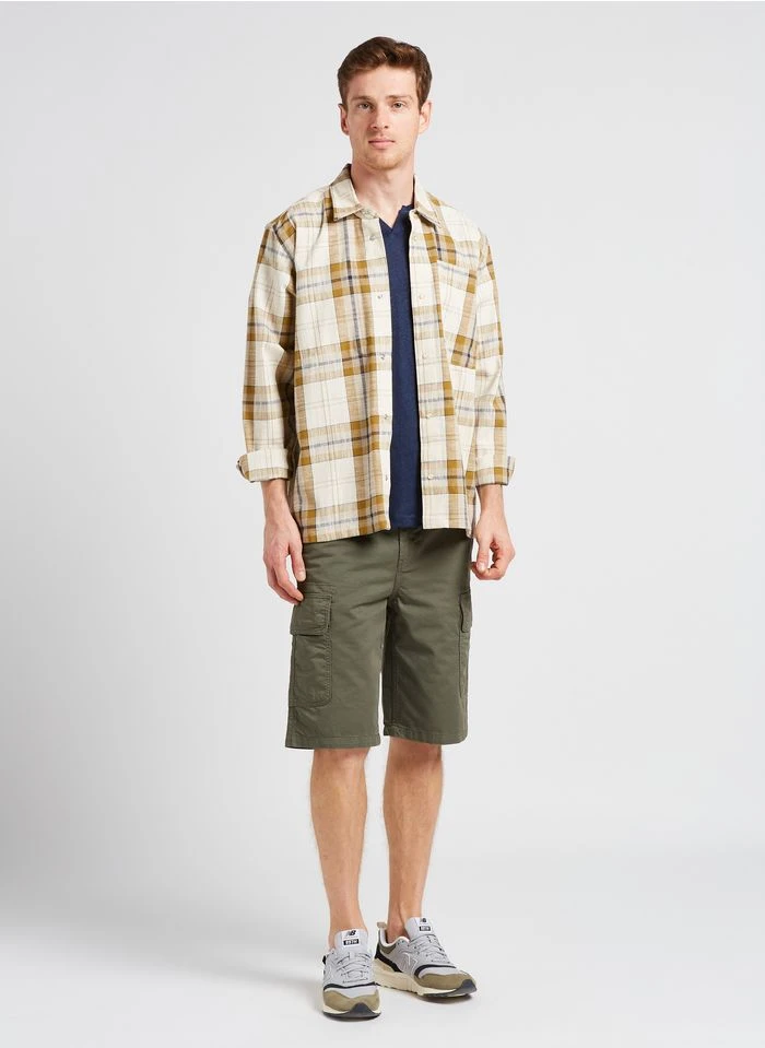 VIREE - Regular-fit T-shirt Van Biokatoen Met Ronde Hals En Borduursel | Beige 9 VIREE - Regular-fit T-shirt Van Biokatoen Met Ronde Hals En Borduursel | Beige - Afbeelding 7