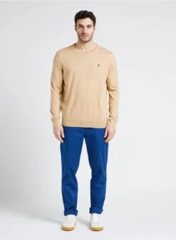 DRAW - Rechte Broek Van Stretchkatoen | Blauw -Havaianas Shop 4131953