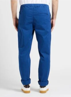 DRAW - Rechte Broek Van Stretchkatoen | Blauw -Havaianas Shop 4131954