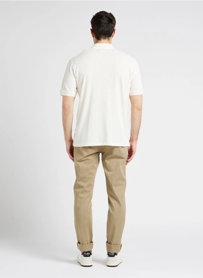 Clae MALONE - Lage, Leren Sneakers | Wit 7 Clae MALONE - Lage, Leren Sneakers | Wit - Afbeelding 5