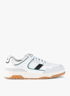 BLACK LAKE - Lage, Leren Sneakers | Wit