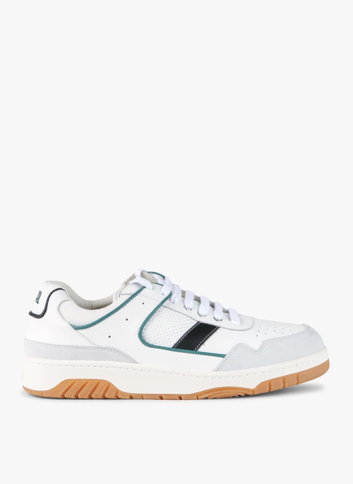 BLACK LAKE - Lage, Leren Sneakers | Wit 3 BLACK LAKE - Lage, Leren Sneakers | Wit