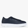 Armani Exchange Lage, Gladde, Leren Sneakers | Blauw -Havaianas Shop 4161518