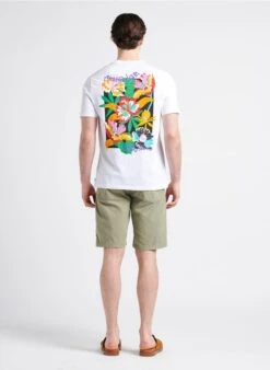 Scotch And Soda Oversized, Katoenen T-shirt | Wit -Havaianas Shop 4169666