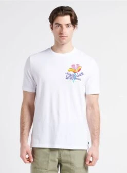 Scotch And Soda Oversized, Katoenen T-shirt | Wit -Havaianas Shop 4169670