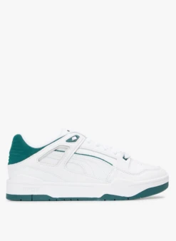 Puma SLIPSTREAM SLPTM - Lage, Leren Sneakers | Wit