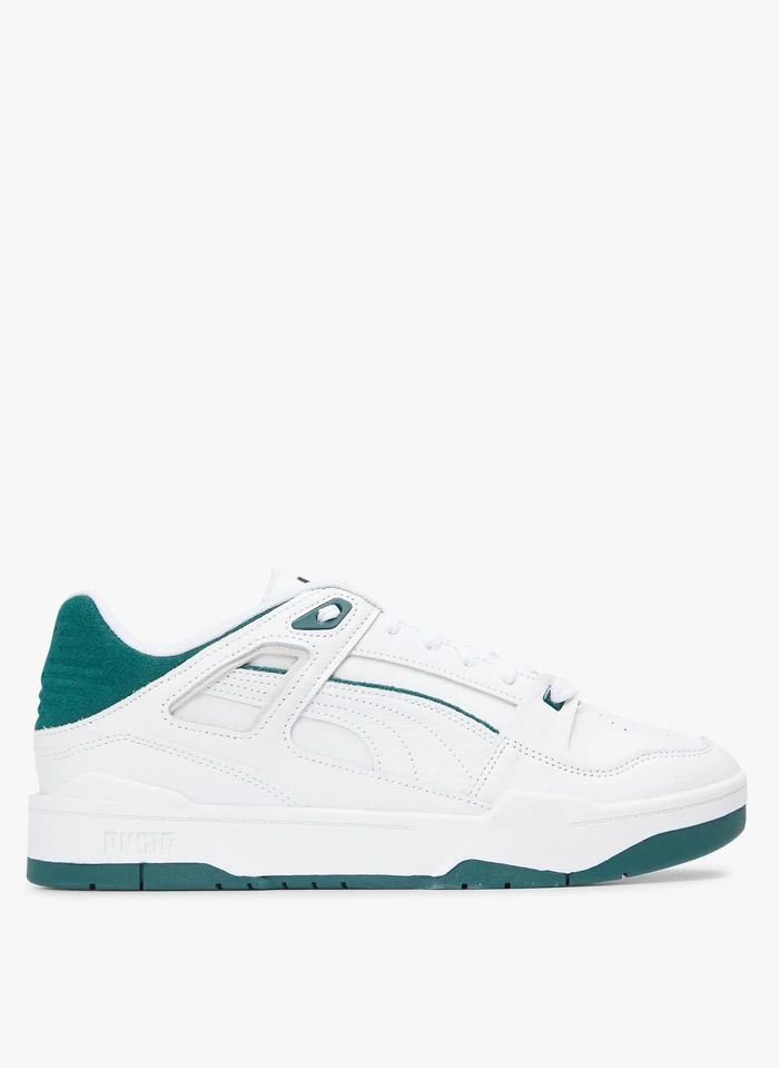 Puma SLIPSTREAM SLPTM - Lage, Leren Sneakers | Wit 3 Puma SLIPSTREAM SLPTM - Lage, Leren Sneakers | Wit