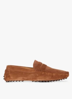 Lewis - Leren Loafers | Bruin