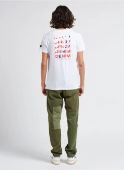 LE TEMPS DES CERISES MISTER - Loose-fit, Katoenen Broek Met Patchworkpatroon | Kaki -Havaianas Shop 4201710