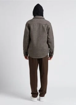 Les Deux Rechte Broek Wolblend | Bruin -Havaianas Shop 4201732