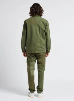 LE TEMPS DES CERISES MISTER - Loose-fit, Katoenen Broek Met Patchworkpatroon | Kaki -Havaianas Shop 4201755