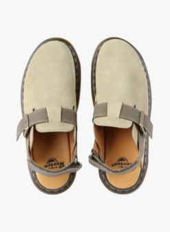 Dr. Martens JORGE II - Sandalen Van Gemengd Leer Met Sleehak | Beige -Havaianas Shop 4210012