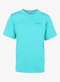 Columbia THISTLETOWN HILLS - T-shirt Van Katoenmix Met Ronde Hals En Zeefdruk | Blauw