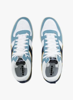 Ikks Hoge Sneakers Van Gemengd Leer | Blauw -Havaianas Shop 4210066