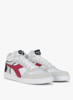 Hoge Sneakers Van Gemengd Leer - IKKS X DIADORA | Wit 6 Hoge Sneakers Van Gemengd Leer - IKKS X DIADORA | Wit -Havaianas Shop 4210070