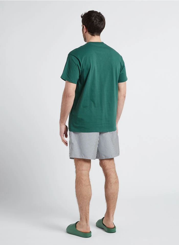 Lacoste Platte Sandalen Met Krokodilmotief | Groen 7 Lacoste Platte Sandalen Met Krokodilmotief | Groen - Afbeelding 5