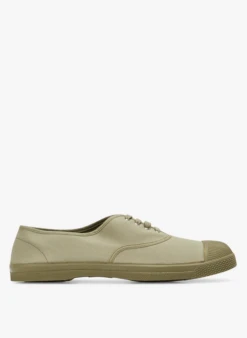 BENSIMON Sneakers Van Dunne Stof | Kaki