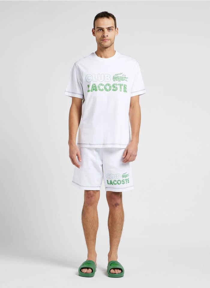 Lacoste Platte Sandalen Met Krokodilmotief | Groen 8 Lacoste Platte Sandalen Met Krokodilmotief | Groen - Afbeelding 6