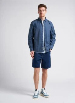 Ikks Hoge Sneakers Van Gemengd Leer | Blauw -Havaianas Shop 4246187