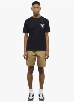 THE KOOPLES Katoenen T-shirt Met Ronde Hals En Borduursel | Zwart -Havaianas Shop 4247016