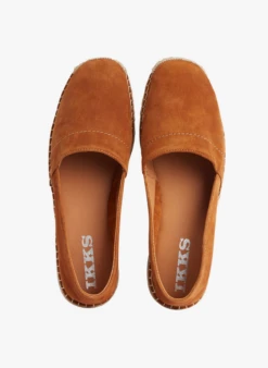 Ikks Leren Espadrilles | Bruin -Havaianas Shop 4266093