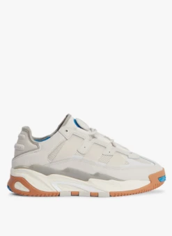 ADIDAS NITEBALL - Lage, Leren Sneakers | Beige